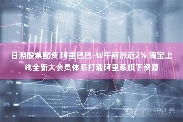 日照股票配资 阿里巴巴-W午前涨近2% 淘宝上线全新大会员体系打通阿里系旗下资源